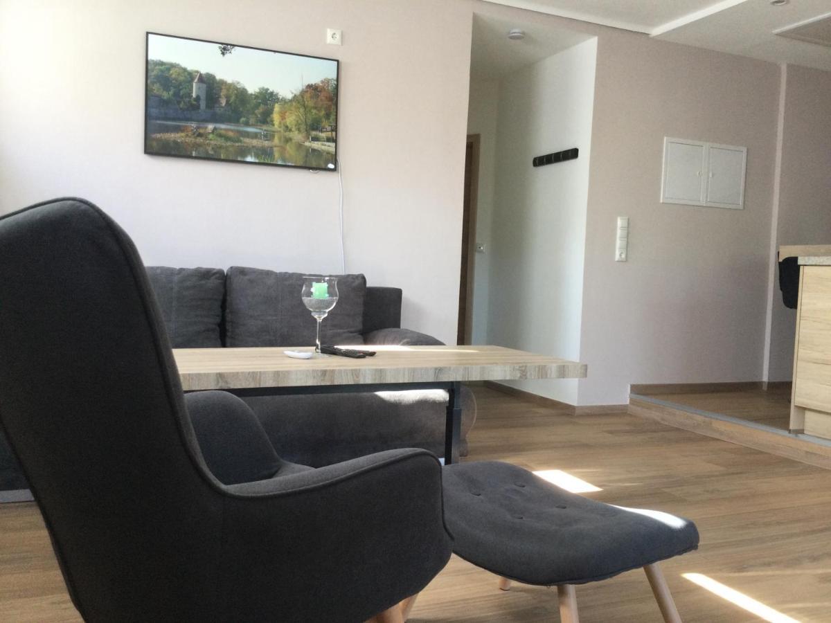 Ferienwohnung Wohlfühloase Rudolf Dinkelsbühl Exterior foto